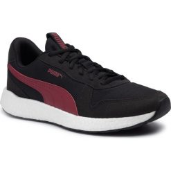 Sneakersy PUMA - NRGY Neko Retro 192509 06 Buma Black/Rhubarb. Czarne sneakersy męskie Puma, na co dzień, bez wzorów, ze skóry ekologicznej, retro, bez zapięcia. Za 299,99 zł.