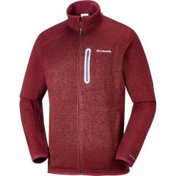 Kurtka polarowa "Altitude Aspect" w kolorze czerwonym. Czerwone kurtki męskie Columbia, xxl, bez wzorów, z dzianiny, klasyczne, bez kaptura. W wyprzedaży za 179,95 zł.