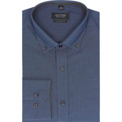 Koszula bexley 2518 długi rękaw custom fit granatowy. Niebieskie koszule męskie jeansowe Recman, na lato, m, button down, z długim rękawem. Za 89,99 zł.