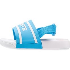 Lacoste Sandały kąpielowe blue/white. Niebieskie sandały chłopięce Lacoste, z materiału. Za 129,00 zł.