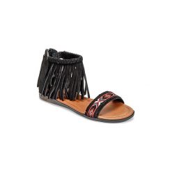 Sandały Minnetonka MOROCCO. Czarne sandały damskie marki Minnetonka. Za 251,40 zł.