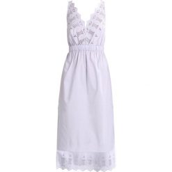Długie sukienki: Topshop BRODERIE MIDI SUN Długa sukienka pale blue