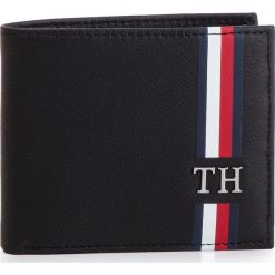Duży Portfel Męski TOMMY HILFIGER - Th Corporate Mini Cc Coin Wllt AM0AM04555 002. Czarne portfele męskie marki TOMMY HILFIGER, bez wzorów, ze skóry. Za 249,00 zł.