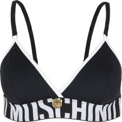 Biustonosz Moschino Underwear. Czarne biustonosze bez wzorów. Za 259,00 zł.