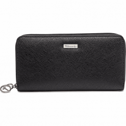 Tamaris portfel damski Mabou Big Zip Around Wallet 7224192, czarny. Czarne portfele damskie Tamaris, ze skóry. Za 189,00 zł.