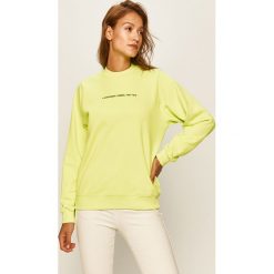 Diesel - Bluza. Różowe bluzy damskie Diesel, s, z aplikacjami, z bawełny, bez rękawów, bez kaptura. Za 599,90 zł.