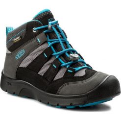 Kowbojki damskie: Trzewiki KEEN – Hikeport Mid Wp 1018000 Black/Blue Jewel