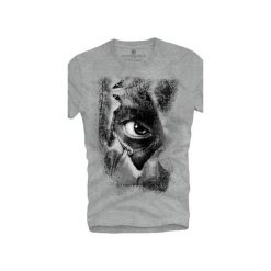 T-shirt UNDERWORLD Ring spun cotton Eye. Szare t-shirty męskie z nadrukiem marki Button. Za 59,99 zł.