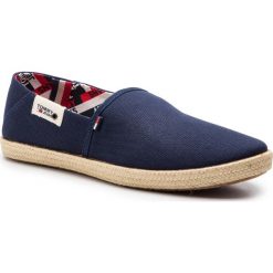 Espadryle TOMMY JEANS - Summer Shoe EM0EM00279 Ink 006. Niebieskie espadryle męskie Tommy Jeans, bez wzorów, z jeansu. W wyprzedaży za 179,00 zł.