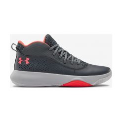 Under Armour Lockdown 3 Tenisówki Szary. Szare trampki męskie Under Armour, bez wzorów, ze skóry, bez zapięcia. Za 326,95 zł.
