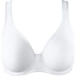 Biustonosze bardotka: Biustonosz t-shirt bonprix biały