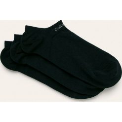 Calvin Klein - Stopki (3-pack). Czarne skarpetki męskie Calvin Klein, bez wzorów, z elastanu. Za 89,90 zł.