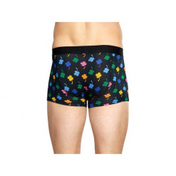 Bielizna męska Happy Socks - Big Luck Trunk (BLU87-9000). Różowa bokserki męskie Happy Socks, z materiału. Za 79,90 zł.