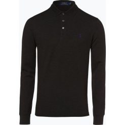 Polo Ralph Lauren - Męska koszulka polo – Slim fit, szary. Szare koszulki polo Polo Ralph Lauren, m, z długim rękawem. Za 529,95 zł.