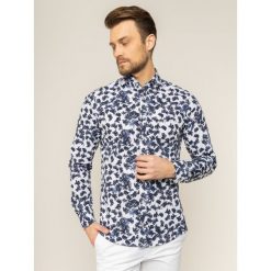 Koszula JOOP! Jeans Hanjo 30018858. Koszule męskie JOOP! Jeans, xxl, bez wzorów, z bawełny, casualowe, bez kołnierzyka, bez rękawów. W wyprzedaży za 269,00 zł.