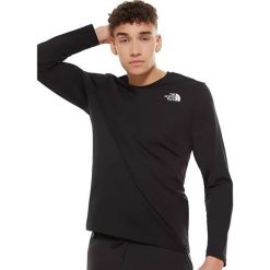 Koszulka z długim rękawem The North Face T9493UJK3. Czarne koszulki męskie The North Face, xxl, bez wzorów, bez kołnierzyka, z długim rękawem, długie. Za 146,99 zł.