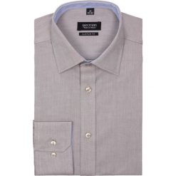 Koszula bexley 2366 długi rękaw custom fit brąz. Szare koszule męskie Recman, m, bez wzorów, z bawełny, eleganckie, z klasycznym kołnierzykiem, z długim rękawem. Za 69,99 zł.