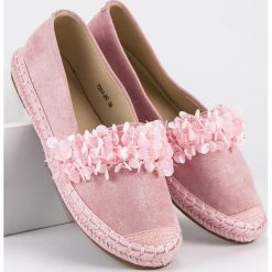 Espadryle damskie: Zamszowe espadryle vices Vices różowe
