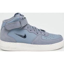 Nike Sportswear - Buty. Niebieskie buty sportowe męskie marki Nike Sportswear, ze skóry, na sznurówki. W wyprzedaży za 399,90 zł.