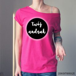 Koszulka z Twoim nadrukiem Wybierz kolory. Fioletowe t-shirty damskie Pakamera, s, z nadrukiem. Za 85,00 zł.