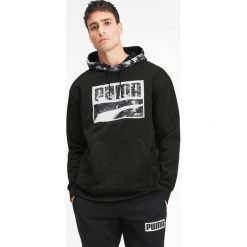 Puma Rebel Camo Bluza Czarny. Czarne bluzy męskie Puma, l, z nadrukiem, z bawełny. Za 274,95 zł.