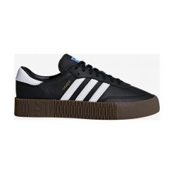 Adidas Originals Sambarose Tenisówki Czarny. Czarne trampki i tenisówki damskie adidas Originals, bez wzorów, ze skóry, bez zapięcia. Za 464,95 zł.