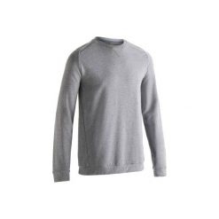 Bluza Gym & Pilates 500 męska. Szare bluzy męskie marki DOMYOS, xl, z elastanu. Za 39,99 zł.