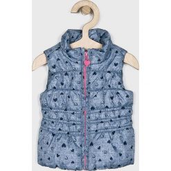 Blukids - Bezrękawnik dziecięcy 68-98 cm. Niebieskie kurtki dziewczęce Blukids, bez wzorów, z poliesteru, bez kaptura. Za 59,90 zł.