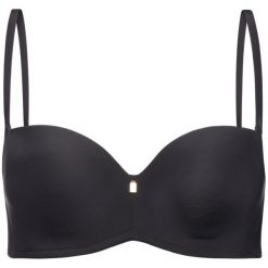 Biustonosz bezszwowy Triumph Body Make-Up Essential 10185350. Białe biustonosze Triumph, bez wzorów, z elastanu. W wyprzedaży za 169,00 zł.