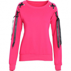 Fuksjowa Bluza Cognition. Różowe bluzy damskie Born2be, l. Za 59,99 zł.