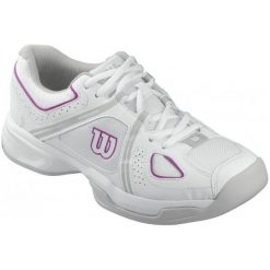 Buty sportowe damskie: Wilson Buty Tenisowe Nvision Envy W White/Grey/Pink 37.7