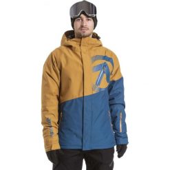 MEATFLY kurtka narciarska męska Bang Jacket Mustard/Dark Blue M. Żółte kurtki sportowe męskie Meatfly, m, bez wzorów, bez kaptura, narciarskie. W wyprzedaży za 639,00 zł.