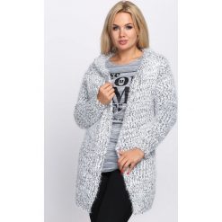 Biało-Czarny Kardigan Dormouse. Czarne bez kategorii Born2be, xl, z dzianiny. Za 69,99 zł.