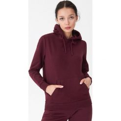 Bluza z kapturem basic - Bordowy. Czerwone bluzy damskie House, s, bez wzorów, bez rękawów, z kapturem. Za 69,99 zł.