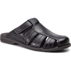 Klapki CAMEL ACTIVE - 410.14.01 Black. Czarne klapki męskie Camel Active, bez wzorów, ze skóry. Za 399,00 zł.