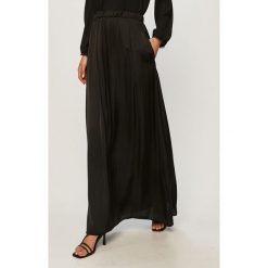 Answear - Spódnica Answear Lab. Czarne spódniczki damskie ANSWEAR, na co dzień, s, bez wzorów, z wiskozy, casualowe, z podwyższonym stanem, midi, proste. Za 149,90 zł.