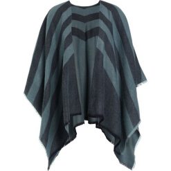 Poncza: Johnstons Cashmere CHEVRON Ponczo navy