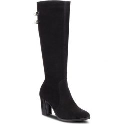 Kozaki SERGIO BARDI - Bulciago FW127361418DP 801. Czarne kozaki damskie marki Sergio Bardi, ze skóry, bez obcasa, na obcasie, bez zapięcia. W wyprzedaży za 239,00 zł.
