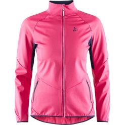 Craft kurtka damska Glide różowa S. Różowe kurtki sportowe damskie Craft, s, w paski, bez kaptura, narciarskie. W wyprzedaży za 239,00 zł.