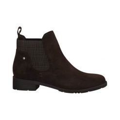 Jana Buty brązowy female brązowy 37. Pomarańczowe botki damskie Jana, z gumy, eleganckie, bez obcasa, bez zapięcia. Za 299,95 zł.