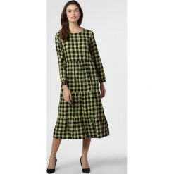 ONLY - Sukienka damska – Onlrosalie, czarny. Czarne sukienki damskie ONLY, w kratkę, bez kołnierzyka, bez rękawów, rozkloszowane. Za 179,95 zł.