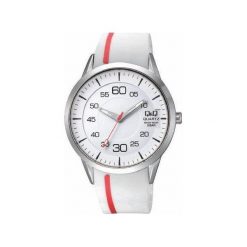 Zegarek Q&Q Męski Q982-301 biały. Białe zegarki męskie Q&Q. Za 89,00 zł.