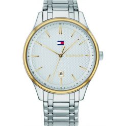 Tommy Hilfiger Zegarek Srebrny. Szare zegarki męskie TOMMY HILFIGER, srebrne. Za 821,95 zł.