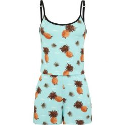 Pussy Deluxe Pineapple Dream Jumpsuit Kombinezon niebieski. Niebieskie szorty damskie z printem Pussy Deluxe, xl, z materiału. Za 149,90 zł.