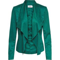 ONLY Damska kurtka Fleur Drapy Faux Suede Jack et Cadmium Green (rozmiar 36). Zielone kurtki damskie ONLY, bez wzorów, ze skóry. W wyprzedaży za 126,00 zł.