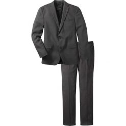 Garnitury: Garnitur „Slim fit” bonprix antracytowy