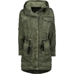 Khujo Yacout Płaszcz damski oliwkowy. Zielone płaszcze damskie marki khujo, l, bez wzorów, krótkie. Za 599,90 zł.