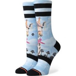 Stance Festival Gigi Skarpetki Niebieski. Niebieskie skarpetki damskie Stance, bez wzorów, z elastanu. Za 76,95 zł.