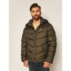 Kurtka puchowa G-Star Raw Whistler Hdd Puffer D14010-B958-995. Zielone kurtki męskie G-Star RAW, m, bez wzorów, z puchu, retro, bez kaptura. Za 929,00 zł.