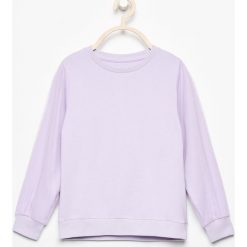 Bluzy dziewczęce: Bluza z tiulem na rękawach – Fioletowy